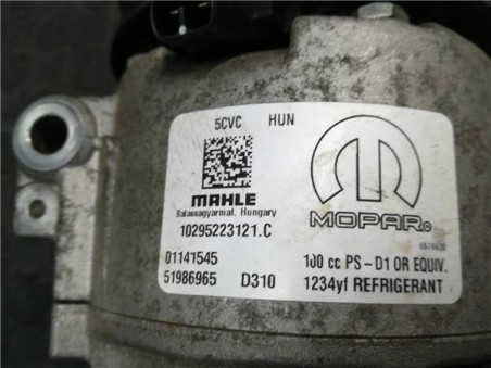 Compresor Aire Acondicionado Fiat TIPO II  SEDAN 1 4 