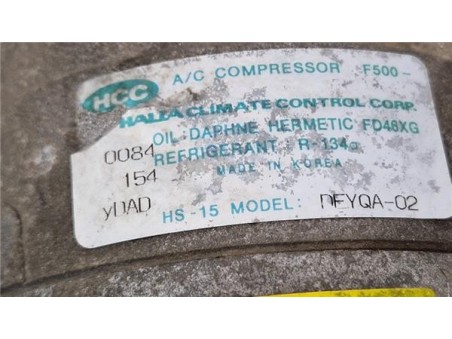 Compresor Aire Acondicionado Hyundai Accent  1 5 CRDi