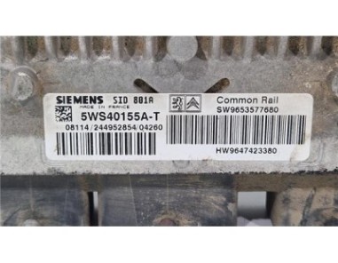 Centralita Peugeot Partner  2 0 Combi Plus [2 0 Ltr  - 66 kW HDi CAT]