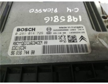 Centralita Citroen C4 PICASSO 1 6 16V HDi FAP 