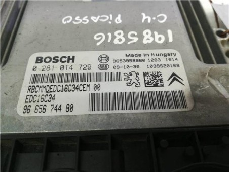 Centralita Citroen C4 PICASSO 1 6 16V HDi FAP 