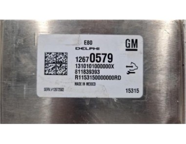 Centralita Opel Astra K Berlina 5p  1 4 Dynamic [1 4 Ltr  - 110 kW 16V SIDI Turbo]