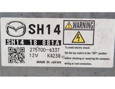 Centralita Mazda 6 Berlina  2 2 Luxury [2 2 Ltr  - 129 kW Turbodiesel CAT]