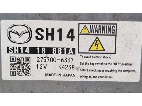 Centralita Mazda 6 Berlina  2 2 Luxury [2 2 Ltr  - 129 kW Turbodiesel CAT]