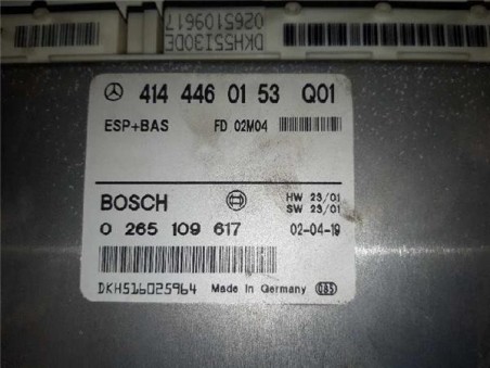 Centralita MERCEDES VANEO  FURGONETA COMPACTA 1 6 