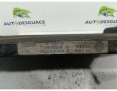 Radiador Aire Acondicionado Seat Cordoba Berlina  1 9 Top [1 9 Ltr  - 74 kW TDI]