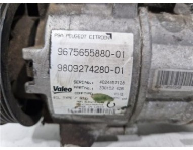 Compresor Aire Acondicionado Peugeot 308  1 6 Access [1 6 Ltr  - 68 kW HDi FAP]