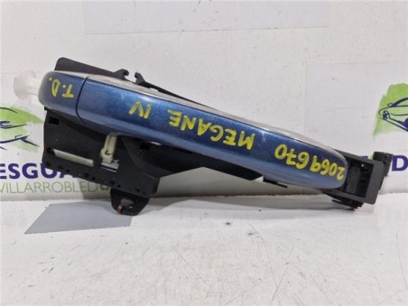 Maneta Exterior Trasera Derecha Renault Megane IV Berlina 5P  1 5 Business [1 5 Ltr  - 66 kW dCi Diesel FAP Energy]