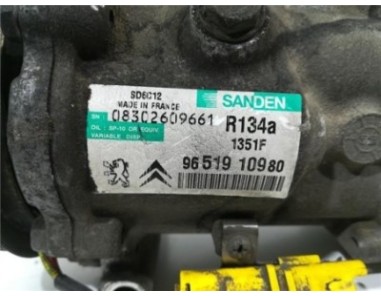 Compresor Aire Acondicionado Citroen C4 Berlina  1 6 HDi