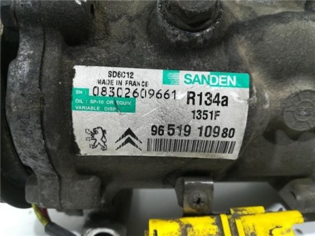 Compresor Aire Acondicionado Citroen C4 Berlina  1 6 HDi