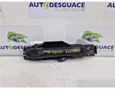 Maneta Exterior Trasera Derecha Nissan Micra IV  1 2