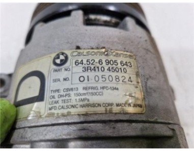 Compresor Aire Acondicionado BMW Serie 3 Berlina  2 0 320d [2 0 Ltr  - 110 kW 16V Diesel CAT]