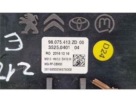 Mandos Climatizador Peugeot Expert Furgón  2 0 Pro Standard [2 0 Ltr  - 90 kW Blue-HDI FAP]