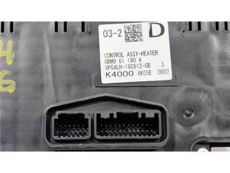 Mandos Climatizador Mazda 6 Berlina  2 2 Luxury [2 2 Ltr  - 129 kW Turbodiesel CAT]