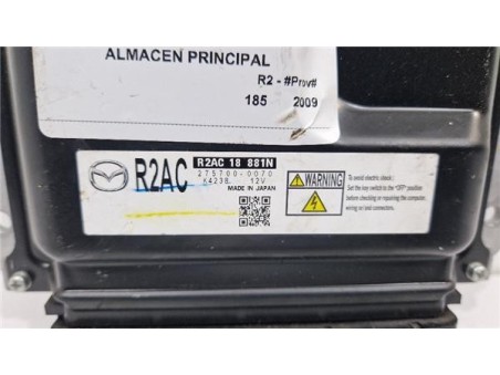 Centralita Mazda 6 Familiar  2 2 CE 185 Luxury SW [2 2 Ltr  - 136 kW Turbodiesel CAT]