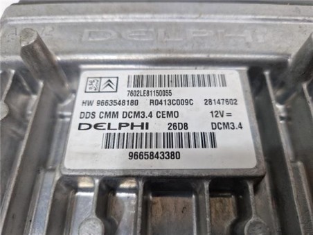 Centralita Citroen C5 Tourer  2 0 Exclusive [2 0 Ltr  - 100 kW HDi FAP CAT ]