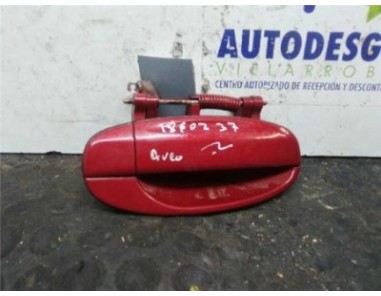 Maneta Exterior Trasera Derecha Chevrolet AVEO 1 4 