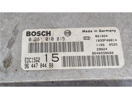 Centralita Citroen JUMPY Furgón  2 0 HDi 110