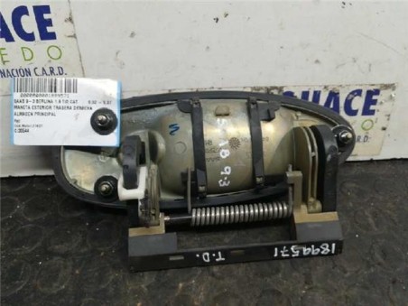 Maneta Exterior Trasera Derecha Saab 9-3 BERLINA 1 9 TiD 