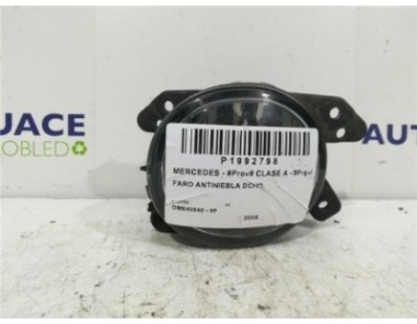 Faro Antiniebla Derecho MERCEDES CLASE A 2 0 CDI 