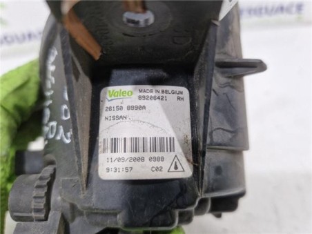 Faro Antiniebla Derecho Nissan QASHQAI+2 2 0 dCi Turbodiesel 