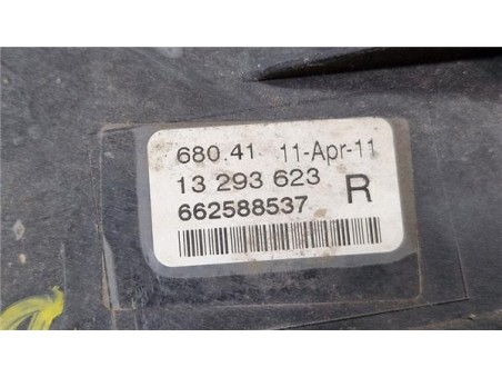 Faro Antiniebla Derecho Opel Astra J Berlina 5p  2 0 Cosmo [2 0 Ltr  - 118 kW 16V CDTI]