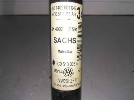 Amortiguador Trasero Derecho Volkswagen POLO 1 4 