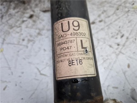 Amortiguador Trasero Izquierdo Chevrolet Epica  2 0 LTX [2 0 Ltr  - 110 kW Diesel CAT]