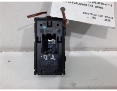 MANDO ELEVALUNAS TRASERO DERECHO Opel Astra K Berlina 5p  1 6 Dynamic Start/Stop [1 6 Ltr  - 118 kW Biturbo CDTI DPF]