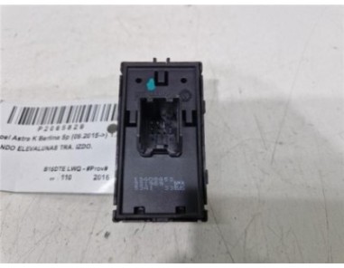 MANDO ELEVALUNAS TRASERO IZQUIERDO Opel Astra K Berlina 5p  1 6 Business [1 6 Ltr  - 81 kW CDTI DPF]