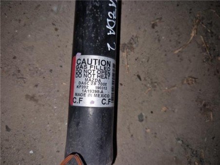 Amortiguador Trasero Izquierdo Mazda 2 Berlina  1 5 Zenith [1 5 Ltr  - 66 kW 16V CAT]