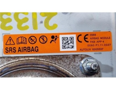 Airbag Salpicadero Mazda CX-3  1 5 Center-Line [1 5 Ltr  - 77 kW Diesel CAT]