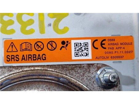 Airbag Salpicadero Mazda CX-3  1 5 Center-Line [1 5 Ltr  - 77 kW Diesel CAT]