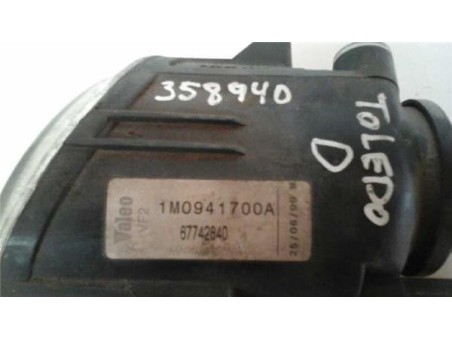 Faro Antiniebla Derecho Seat TOLEDO 1 9 TDI 