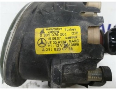 Faro Antiniebla Izquierdo MERCEDES CLASE A 2 0 CDI 