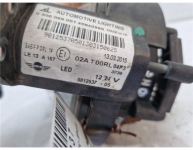 Faro Antiniebla Derecho Mini ONE 1 6 1598 (66KW  90 CV