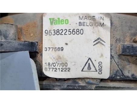 Faro Antiniebla Izquierdo Citroen Xsara Picasso  2 0 HDi