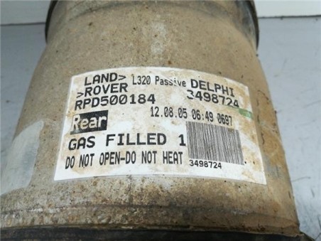 Amortiguador Trasero Izquierdo Land Rover Range Rover Sport  2 7 V6 TD S [2 7 Ltr  - 140 kW Td V6 CAT]