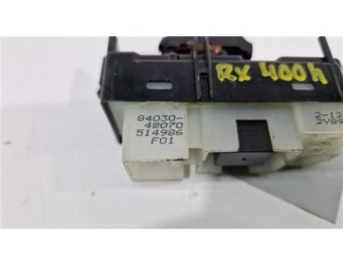 MANDO ELEVALUNAS TRASERO DERECHO Lexus RX  3 3 400h [3 3 Ltr  - 155 kW V6 24V CAT]