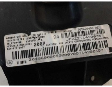 Airbag Salpicadero MERCEDES CLASE C  BERLINA 2 2 CDI 