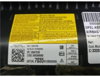 Airbag Salpicadero Opel ASTRA J SPORTS TOURER 1 7 16V CDTI 