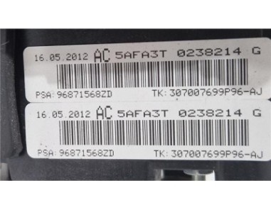 Airbag Volante Citroen C4  1 6 HDi 90