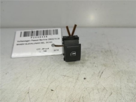 MANDO ELEVALUNAS DELANTERO DERECHO Volkswagen Passat Berlina  2 0 Exclusive BlueMotion [2 0 Ltr  - 103 kW TDI]