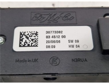 MANDO ELEVALUNAS DELANTERO IZQUIERDO Volvo S80 Berlina  2 4 D5 Executive [2 4 Ltr  - 136 kW Diesel CAT]