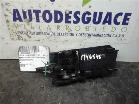 Manilla Interior Puerta Delantera Derecha Toyota PRIUS 1 5 