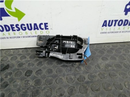 Manilla Interior Puerta Delantera Derecha Citroen BERLINGO CUADRO 1 6 16V HDi 