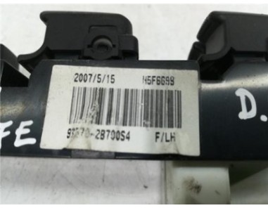 MANDO ELEVALUNAS DELANTERO IZQUIERDO Hyundai Santa Fe  2 2 CRDi