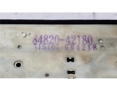 MANDO ELEVALUNAS DELANTERO IZQUIERDO Toyota RAV4  2 0 D-4D 4WD