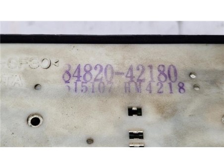 MANDO ELEVALUNAS DELANTERO IZQUIERDO Toyota RAV4  2 0 D-4D 4WD