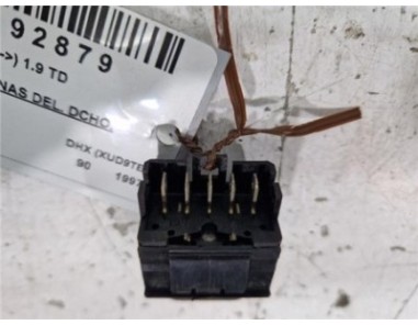 MANDO ELEVALUNAS DELANTERO DERECHO Peugeot 806  1 9 TD